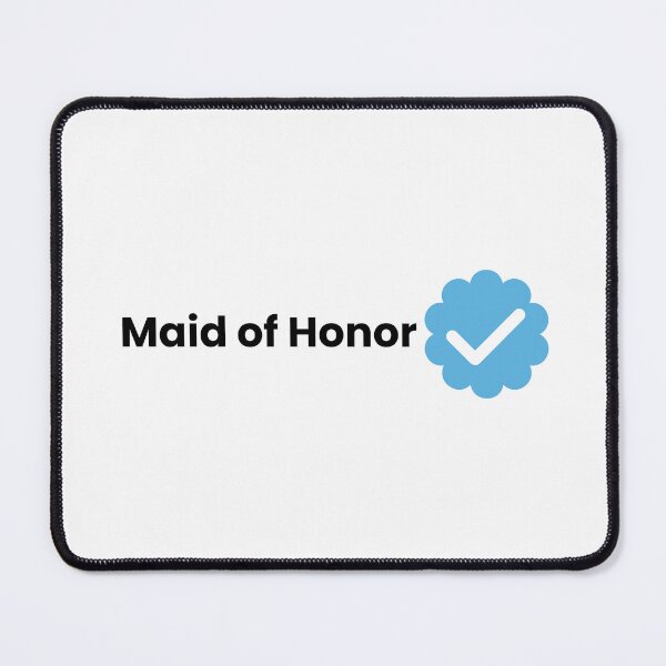 Item preview, Maid of Honor (black) designed and sold by Allyoudois.