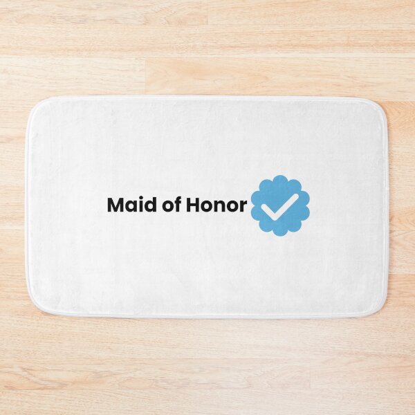 Item preview, Maid of Honor (black) designed and sold by Allyoudois.