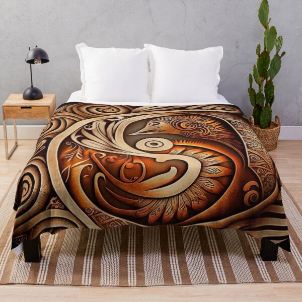 Artikelvorschau, Maori Art Pattern - Indigene polynesische Geschichte - Neuseeland entworfen und verkauft von Styrman.