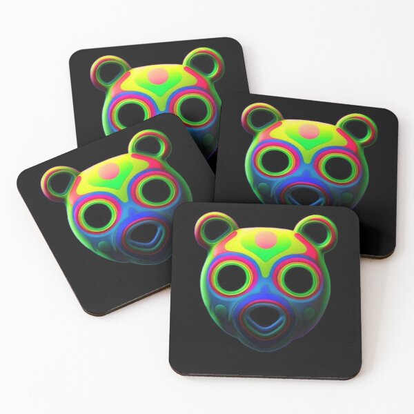 Item preview, Psychedelic Bear 7 designed and sold by Dose of Dysfunction.