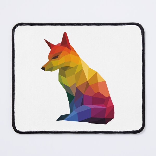 Item preview, Rainbow Geometric Fox designed and sold by shaldesign.