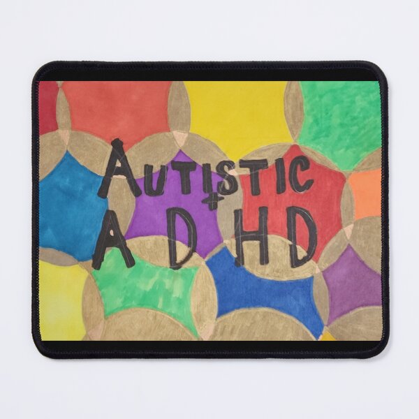 Item preview, Autistic + ADHD designed and sold by VexatiousAuDHD.