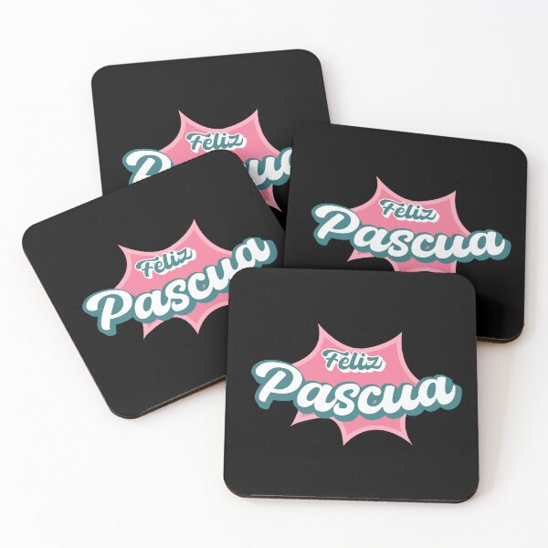 Item preview, Feliz Pascua Happy Easter Spanish text designed and sold by ALLURE-minimal.
