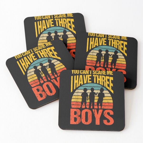 Item preview, You Can't Scare Me I Have Three Boys Funny  designed and sold by loutfileo.