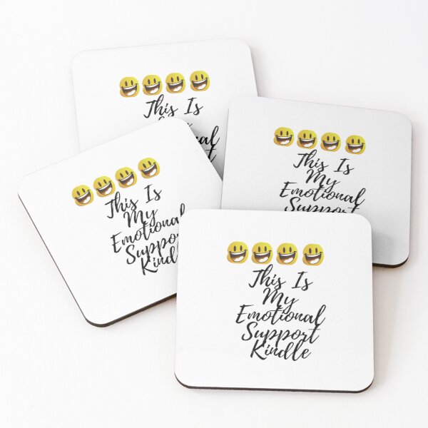 Item preview, This Is My Emotional Support Kindle designed and sold by laurateamart.