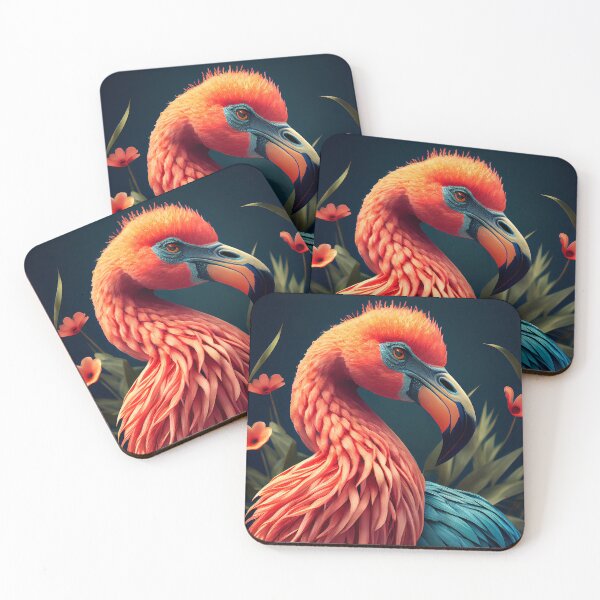 Item preview, Hermoso flamingo de colores exóticos - Midjourney designed and sold by ArtificioAI.
