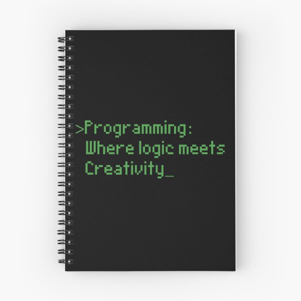 Item preview, Programming: Where logic meets creativity designed and sold by LeoLabs.