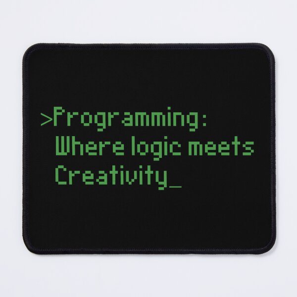 Item preview, Programming: Where logic meets creativity designed and sold by LeoLabs.