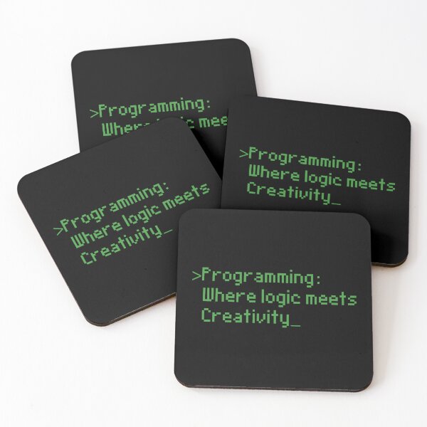 Item preview, Programming: Where logic meets creativity designed and sold by LeoLabs.