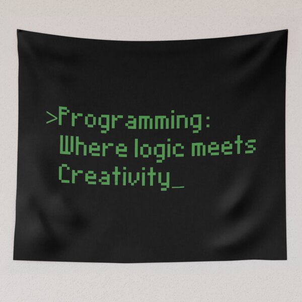 Item preview, Programming: Where logic meets creativity designed and sold by LeoLabs.