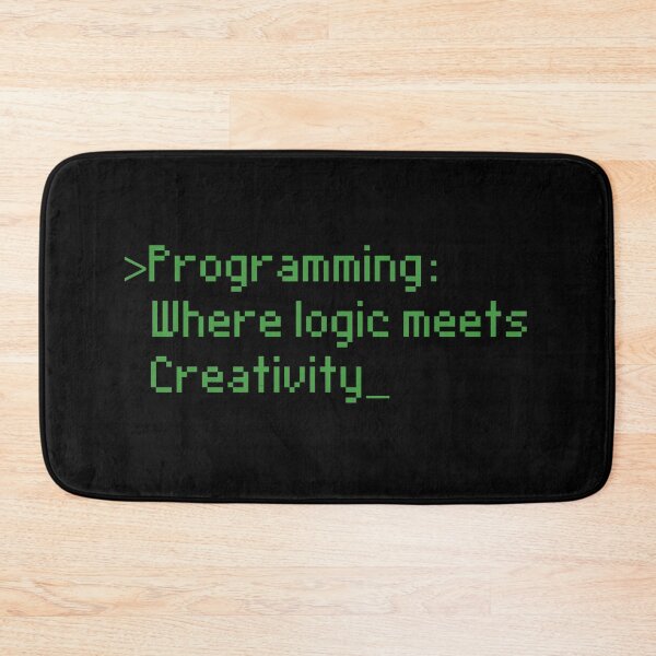 Item preview, Programming: Where logic meets creativity designed and sold by LeoLabs.