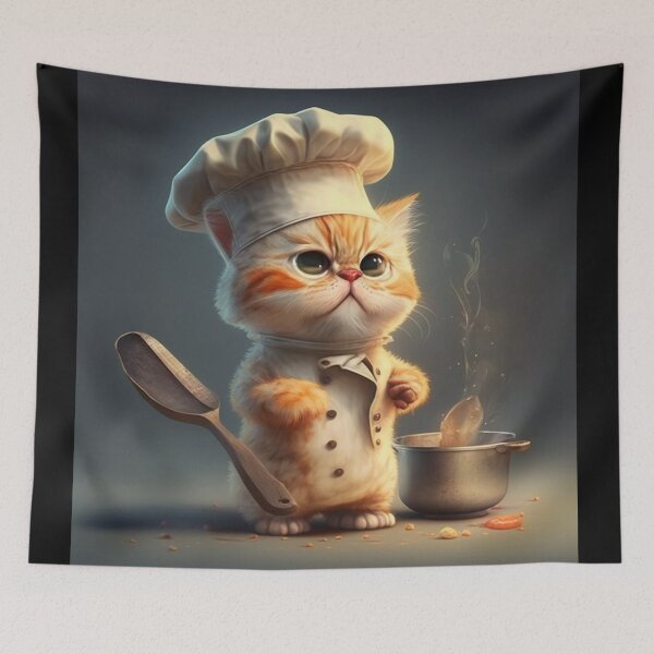 Item preview, Cat Chef: The funniest and most elegant cats in the kitchen with Cat Chef designed and sold by BeerBot.