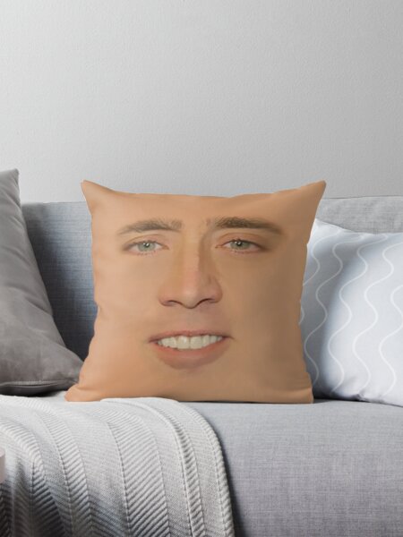 Vista previa del artículo con la obra «Nicolas Cage Cara Gigante», diseñado y vendido por HertaGi10.