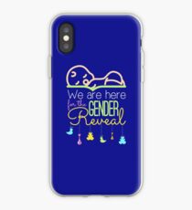 We Are Here For The Gender Reveal iPhone Case