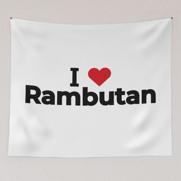 Item preview, I love Rambutan designed and sold by Moyanana.