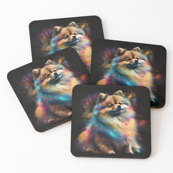 Item preview, Lindo pomeranian celestial designed and sold by Ruletattoo.