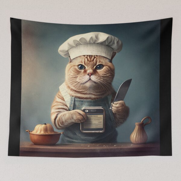 Item preview, Cat Chef: The funniest and most elegant cats in the kitchen with Cat Chef designed and sold by BeerBot.