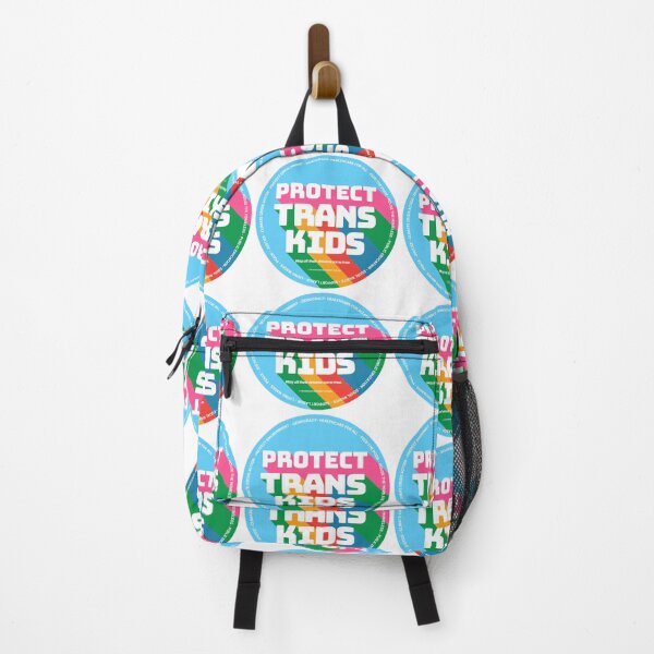 Item preview, PMD00348 Progressive Movement Designs Protect Trans Kids anti bullying message for LGBTQ progressives or ally designed and sold by ProgressiveLeft.