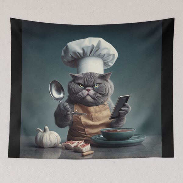 Item preview, Cat Chef: The funniest and most elegant cats in the kitchen with Cat Chef designed and sold by BeerBot.