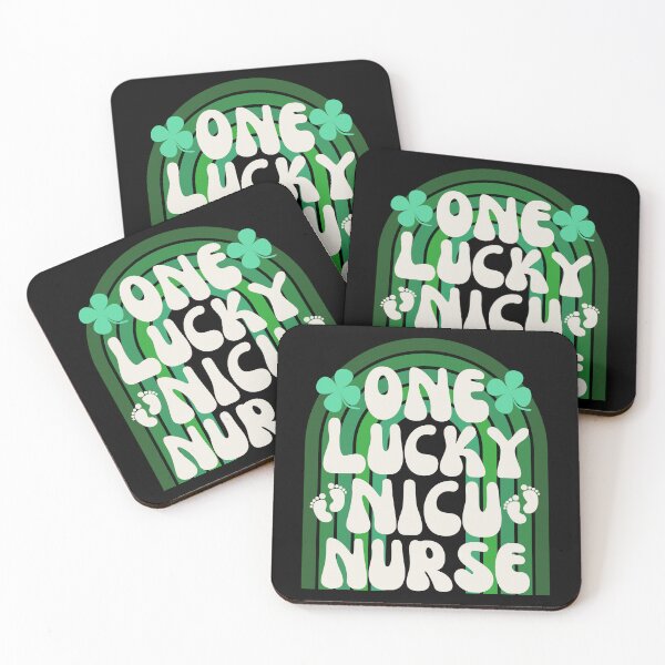 Item preview, One Lucky NICU Nurse designed and sold by SunfullyYours.