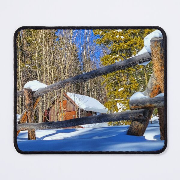 Item preview, Red Barn in Snow designed and sold by EyeOfDelight.