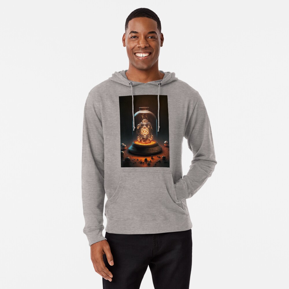 Item preview, Lightweight Hoodie designed and sold by AI-nspiration.