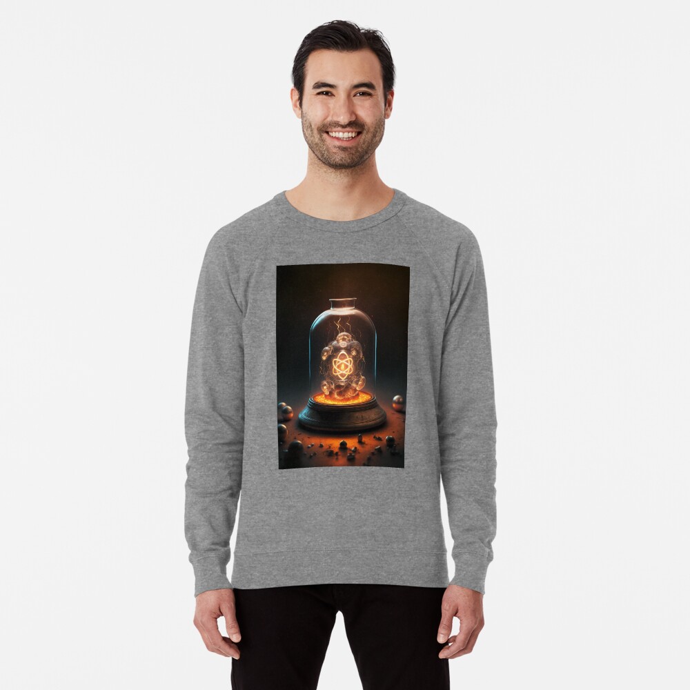 Item preview, Lightweight Sweatshirt designed and sold by AI-nspiration.