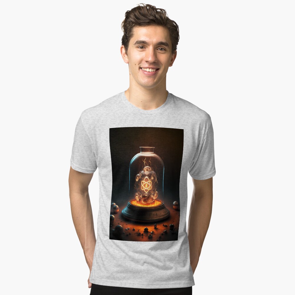 Item preview, Tri-blend T-Shirt designed and sold by AI-nspiration.