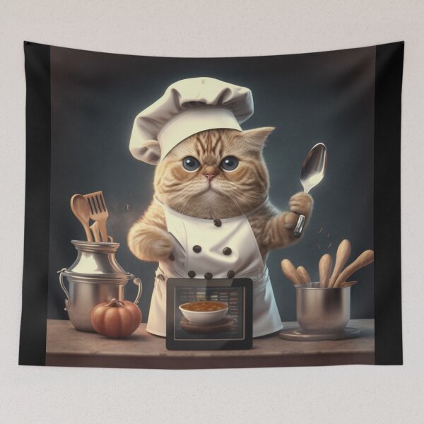 Item preview, Cat Chef: The funniest and most elegant cats in the kitchen with Cat Chef designed and sold by BeerBot.