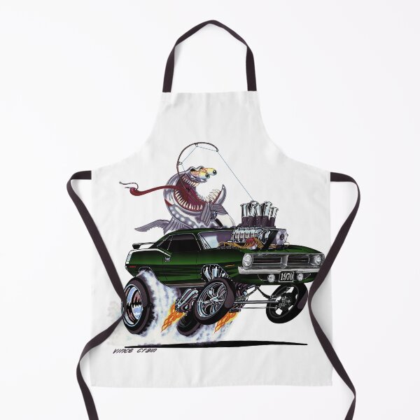 Item preview, Vince Crain High Octane Art FISHTAILIN 1970 green designed and sold by vincecrain.