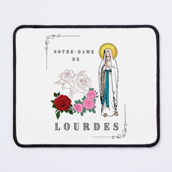 Item preview, Our Lady Of Lourdes designed and sold by ChristianWayOfLife.