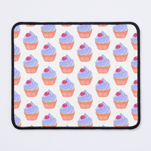 Item preview, Beautiful fancy cupcake with cherry and purple icing designed and sold by Lindsay Marie Patterns.