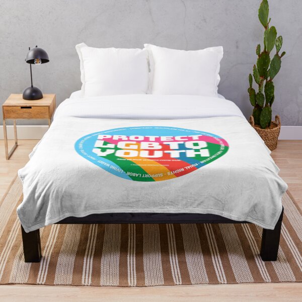 Artikelvorschau, PMD00349 Progressive Movement Designs Protect LGBTQ Youth Kids Anti-Mobbing-Botschaft für LGBTQ-Progressive oder Verbündete entworfen und verkauft von ProgressiveLeft.
