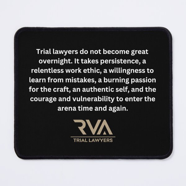 Item preview, RVA Trial Lawyers: Trial Lawyers Do Not Become Great Overnight designed and sold by RVATrialLawyers.