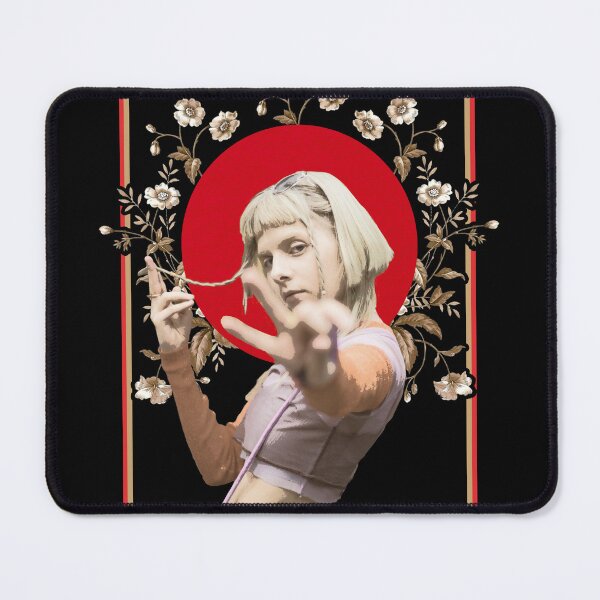 Item preview, AURORA AKSNES Collage black background designed and sold by EugeSLCD.