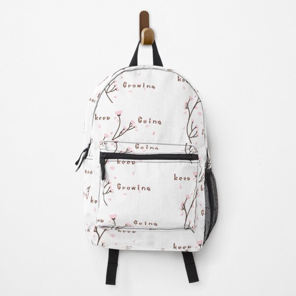 Item preview, Keep going keep growing cherry blossom petals cute art aesthetic quotes designed and sold by Loveartse.