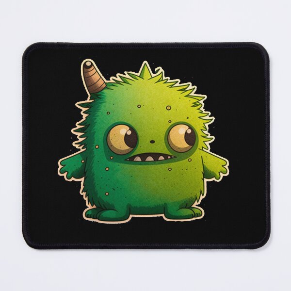 Item preview, Cute green monster craftee green gamer monster- best selling designed and sold by MediTees.