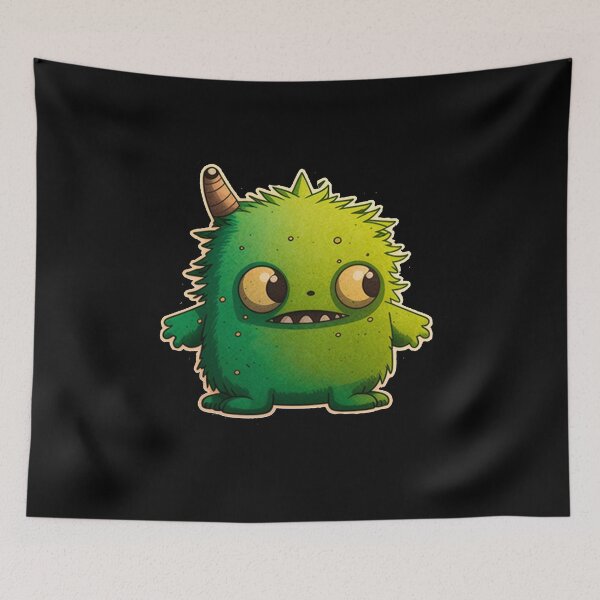 Item preview, Cute green monster craftee green gamer monster- best selling  designed and sold by MediTees.