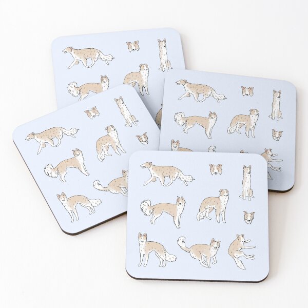Item preview, Silken Windhound Dog cute illustration  designed and sold by Yarafantasyart.