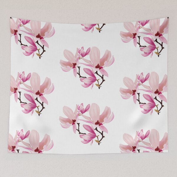 Item preview, flowers of a pink magnolia designed and sold by annamiss.
