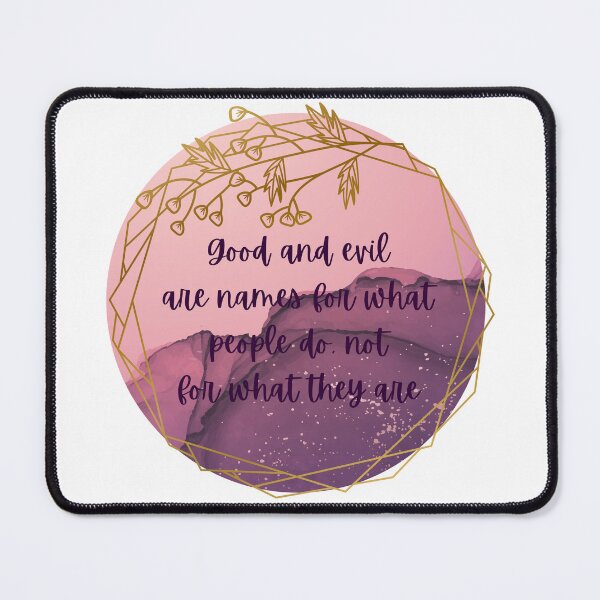 Item preview, Good and evil are names for what people do not for what they are - His dark materials designed and sold by QammerWazir.