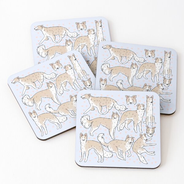 Item preview, Silken Windhound Dog cute illustration  designed and sold by Yarafantasyart.