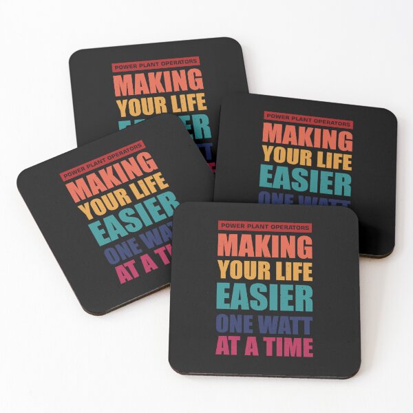 Item preview, power plant operator, making your life easier one watt at a time designed and sold by Design_for_merch.