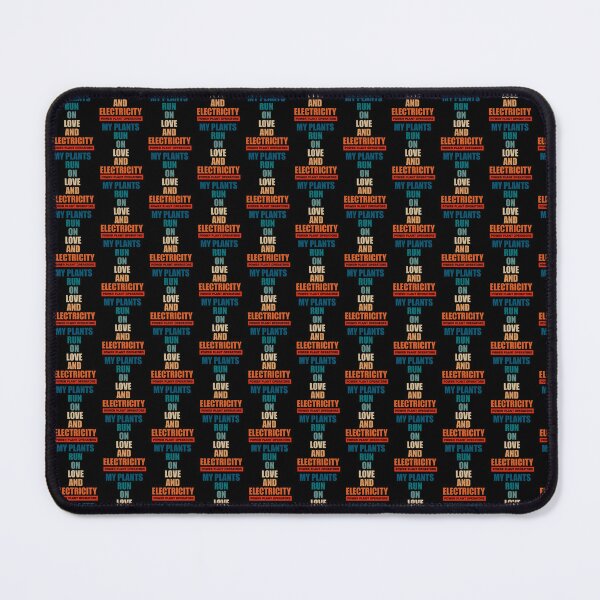 Item preview, power plant operator, My plants run on love and electricity designed and sold by Design_for_merch.