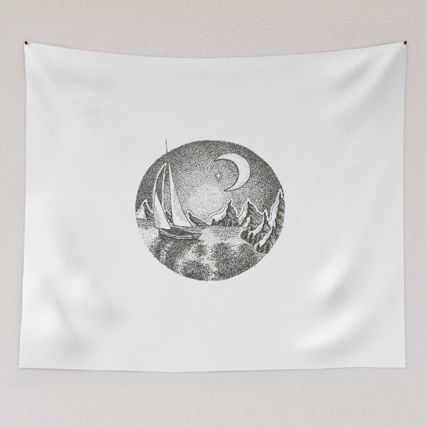 Item preview, Sailing in the Nighttime  designed and sold by TheBee1.