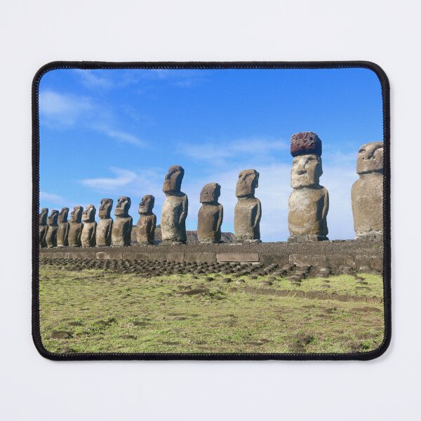 Item preview, Moai at Tongariki designed and sold by renprovo.