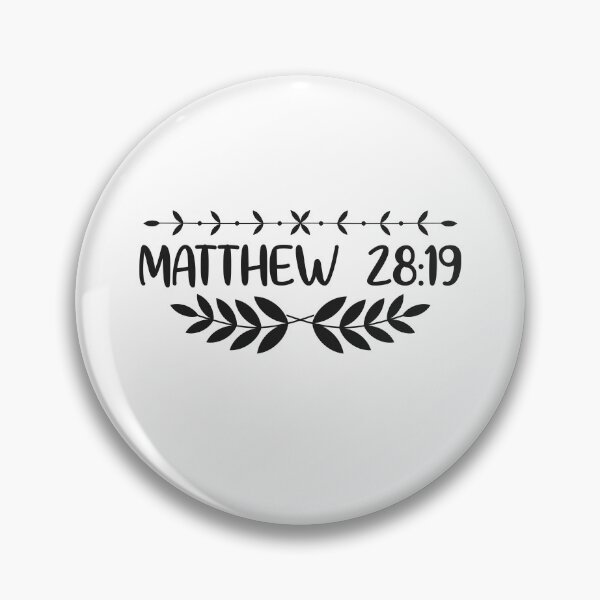 Artikelvorschau, Matthäus 28:19 – Inspirierende christliche Zitate entworfen und verkauft von catholicquotes.