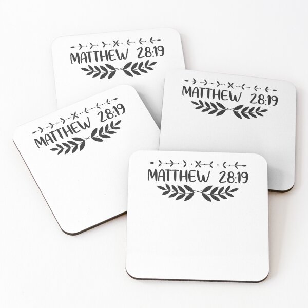 Item preview, Matthew 28:19  - Inspirational Christian Quotes designed and sold by catholicquotes.