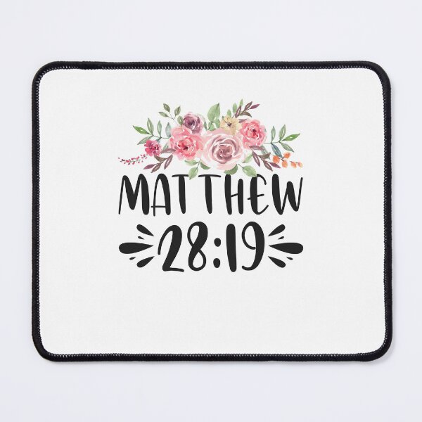 Item preview, Matthew 28:19 - Inspirational Christian Quotes designed and sold by catholicquotes.