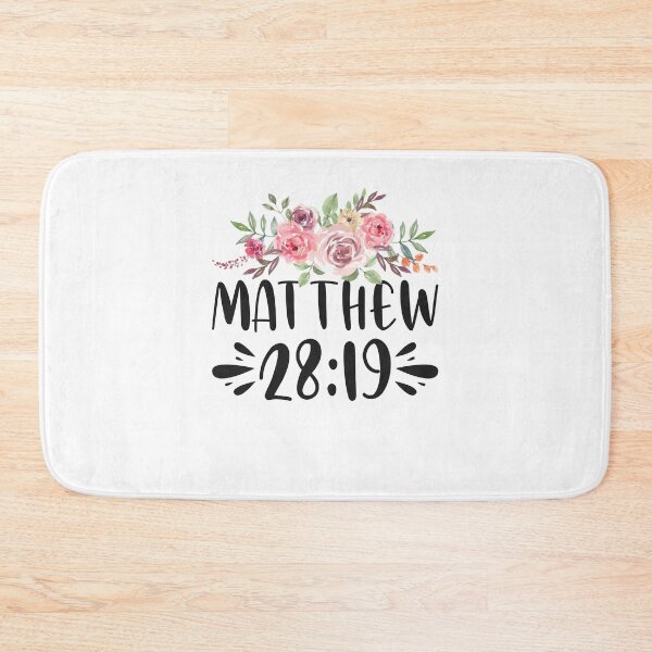 Item preview, Matthew 28:19  - Inspirational Christian Quotes designed and sold by catholicquotes.